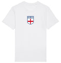 England Flag Badge T-Shirt , Adults Kids Baby Family, Football World Cup 2026