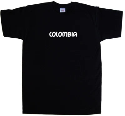 Colombia text T-Shirt