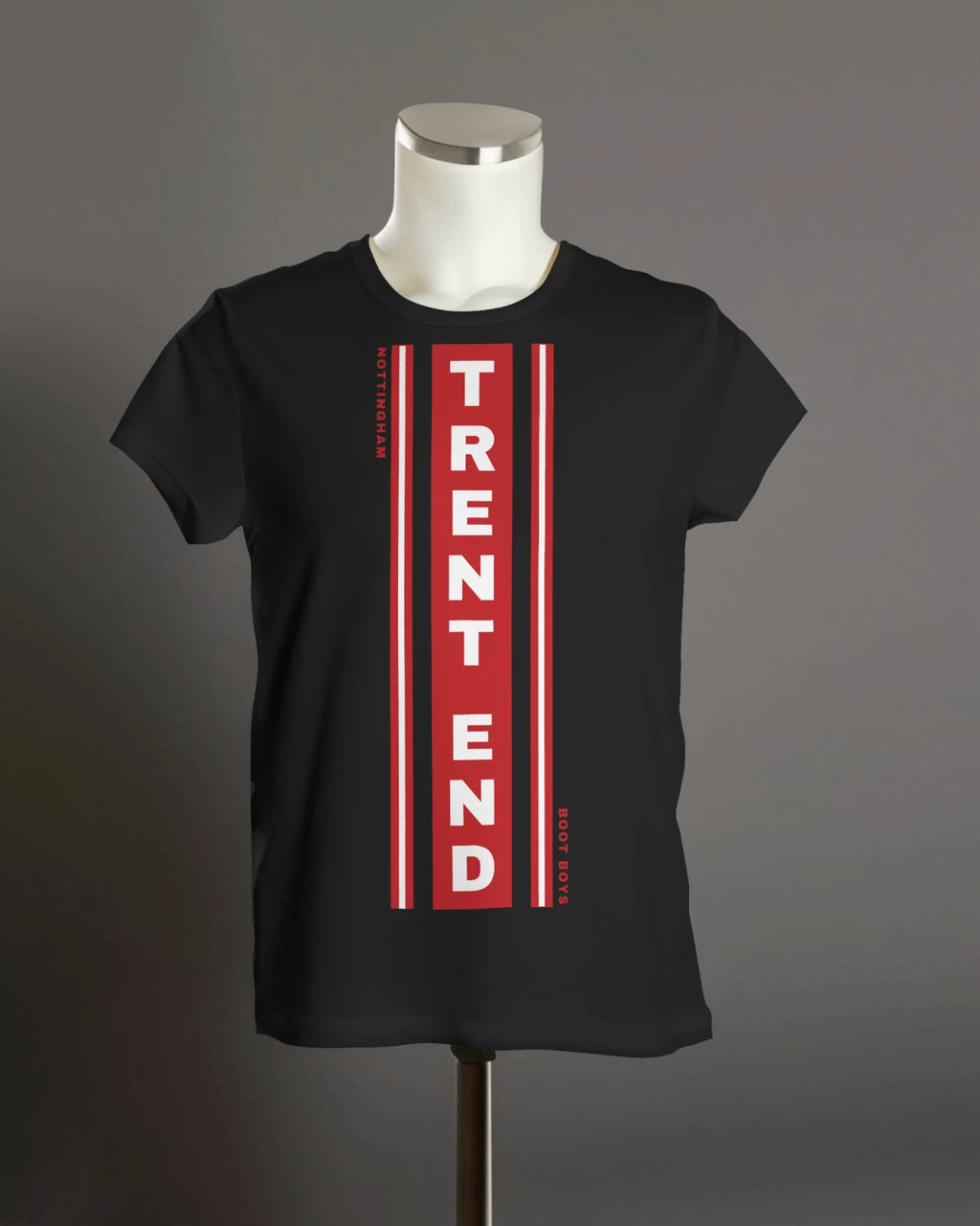 TRENT END Boot Boys T-Shirt | Nottingham Hooligan Reds Notts Garibaldi