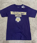 Washington Huskies Soccer T-Shirt Men’s Small Purple Short Sleeve Champion NWT