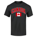 Canada Flag Leaf Soccer Season Football T-shirt Canadian Flag Shirt