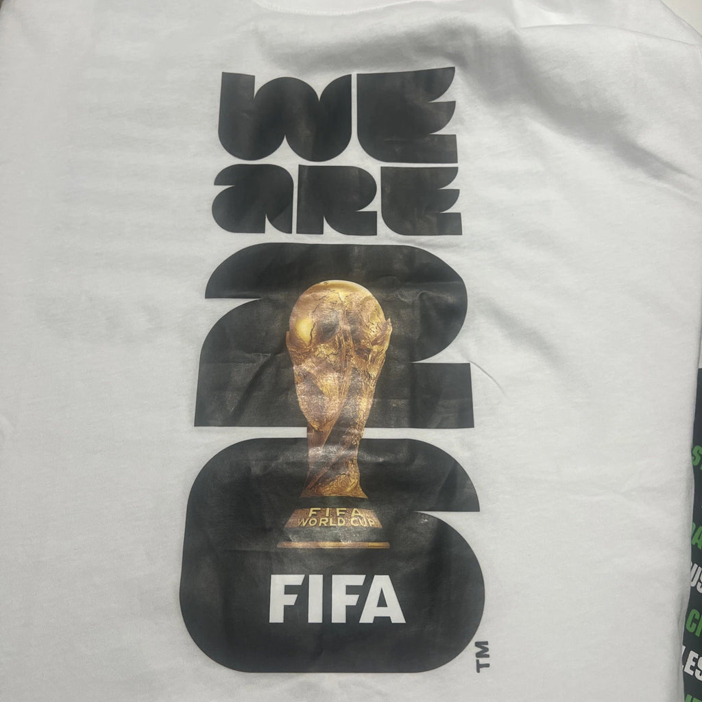 NEW 2026 FIFA Soccer World Cup 26 Trophy Graphic T-Shirt NWT XXL 2xL