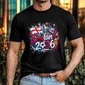 England 2026 Football T-Shirt Tournament Three Lions Flag London Skyline Tee Top