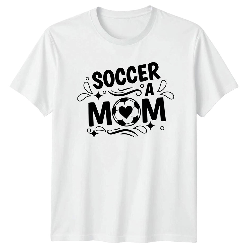 Soccer A Mom Womens T-Shirt Soccer Mom Soccer Mothers Day Gift For Her