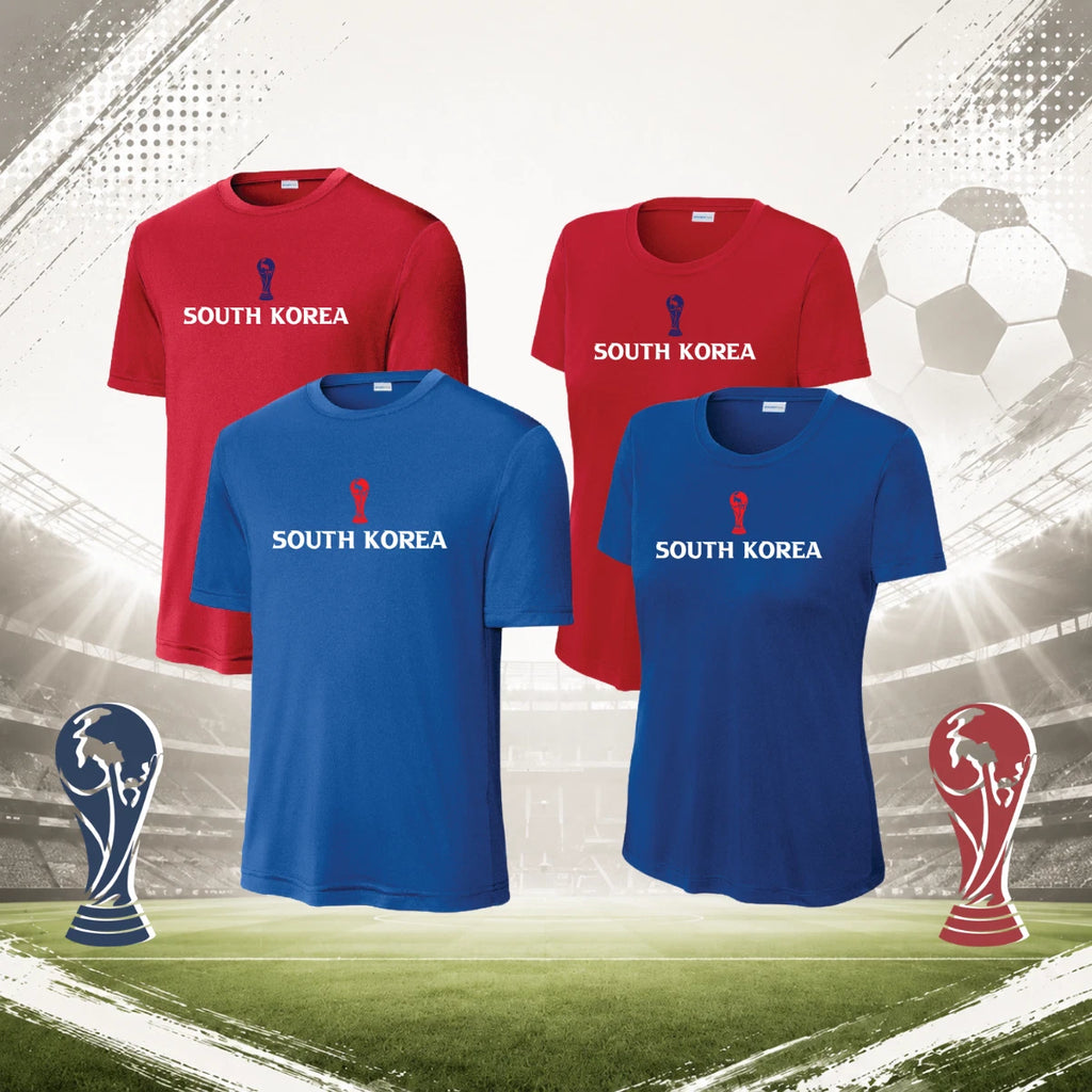 South Korea t-shirt world cup jersey- SHIPS FROM FLORIDA PRIORITY MAIL