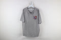 Vintage 90s Adidas Mens Large Distressed 1994 World Cup Soccer T-Shirt Gray