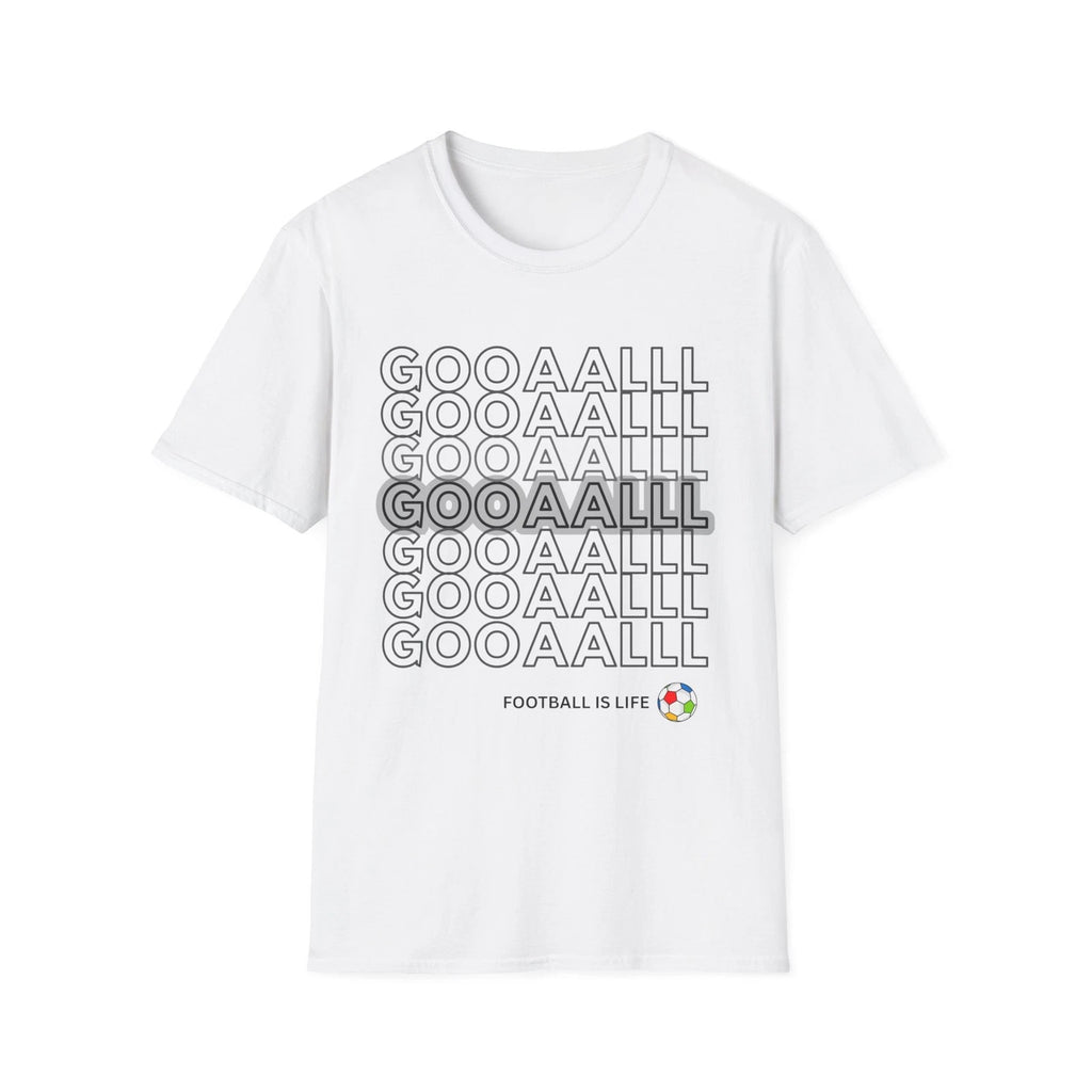 GOAAALL Shirt — Soccer Goal Celebration Tee | Football Fan Graphic Shirt