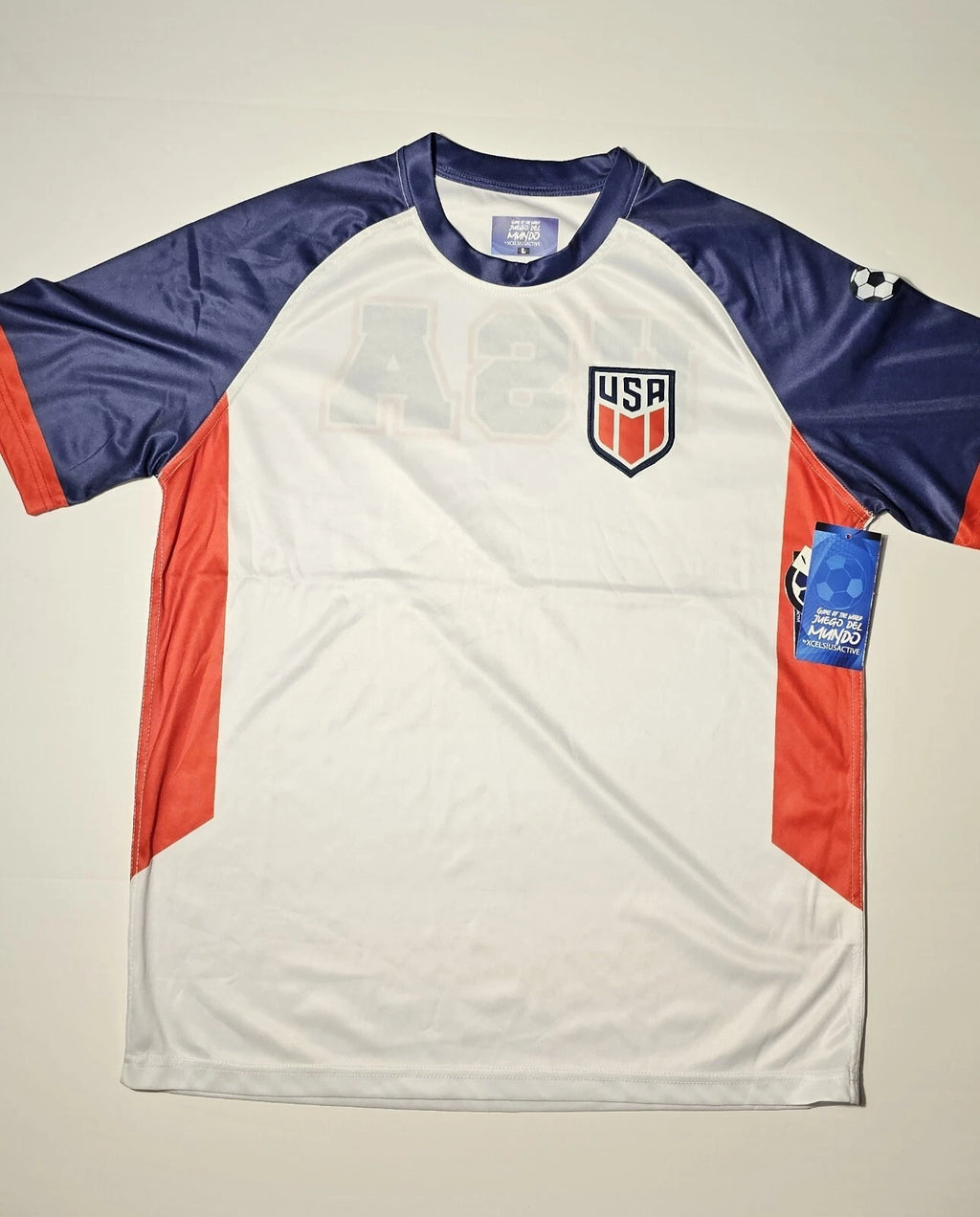 USA Soccer Xcelsius Active Game Of The World Shirt Men’s Size L
