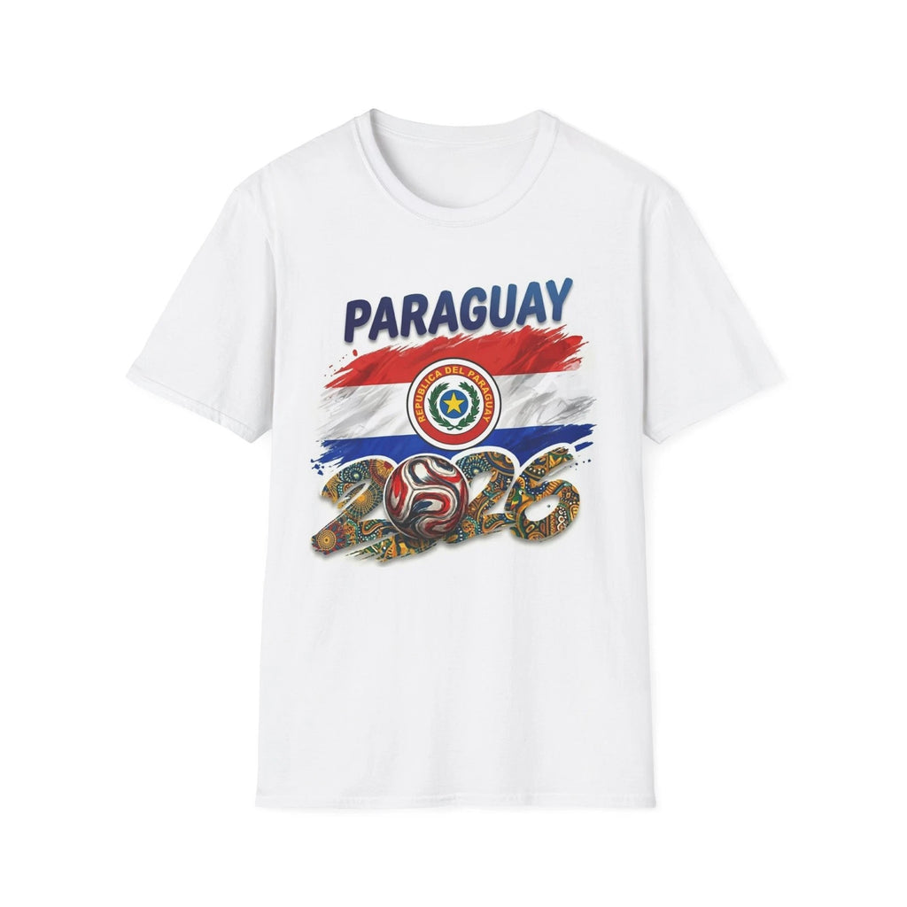 Paraguay Flag 2026 T-Shirt | Soccer World Cup Football Tee