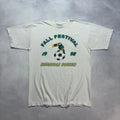 Vintage 90's Fila Soccer T-Shirt Mens Small White Fall Festival 1998 Made in USA