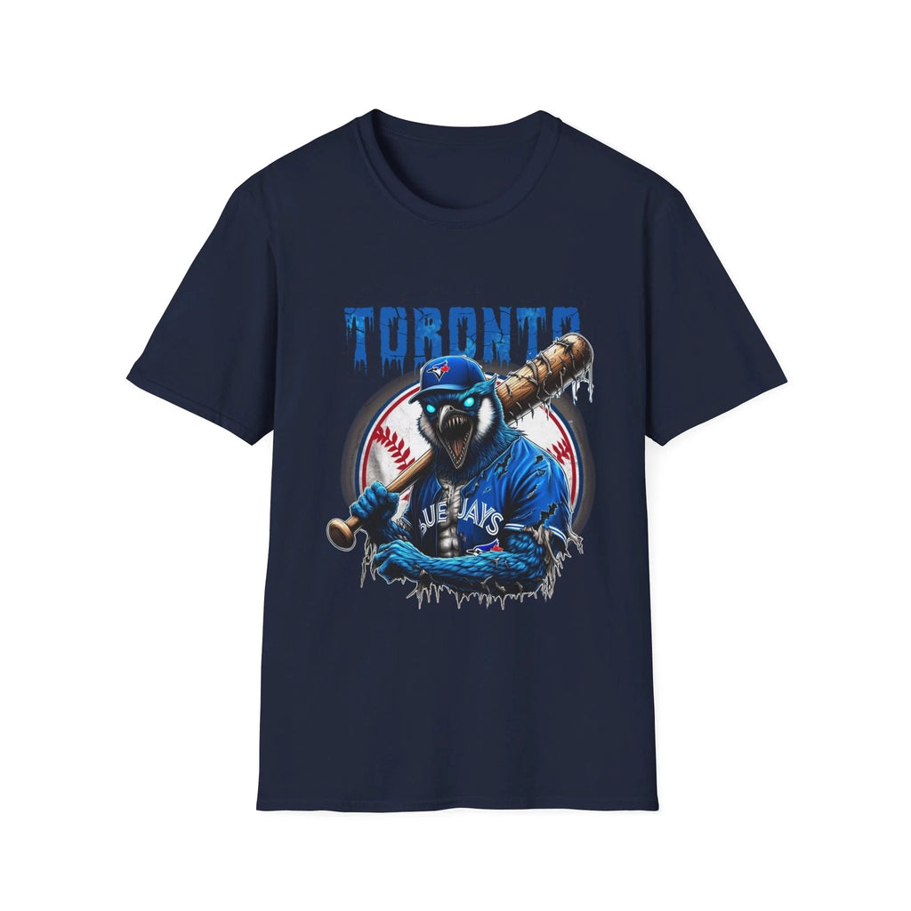 Toronto Blue Jays Horror Mashup T-Shirt - Spooktacular Fan Apparel
