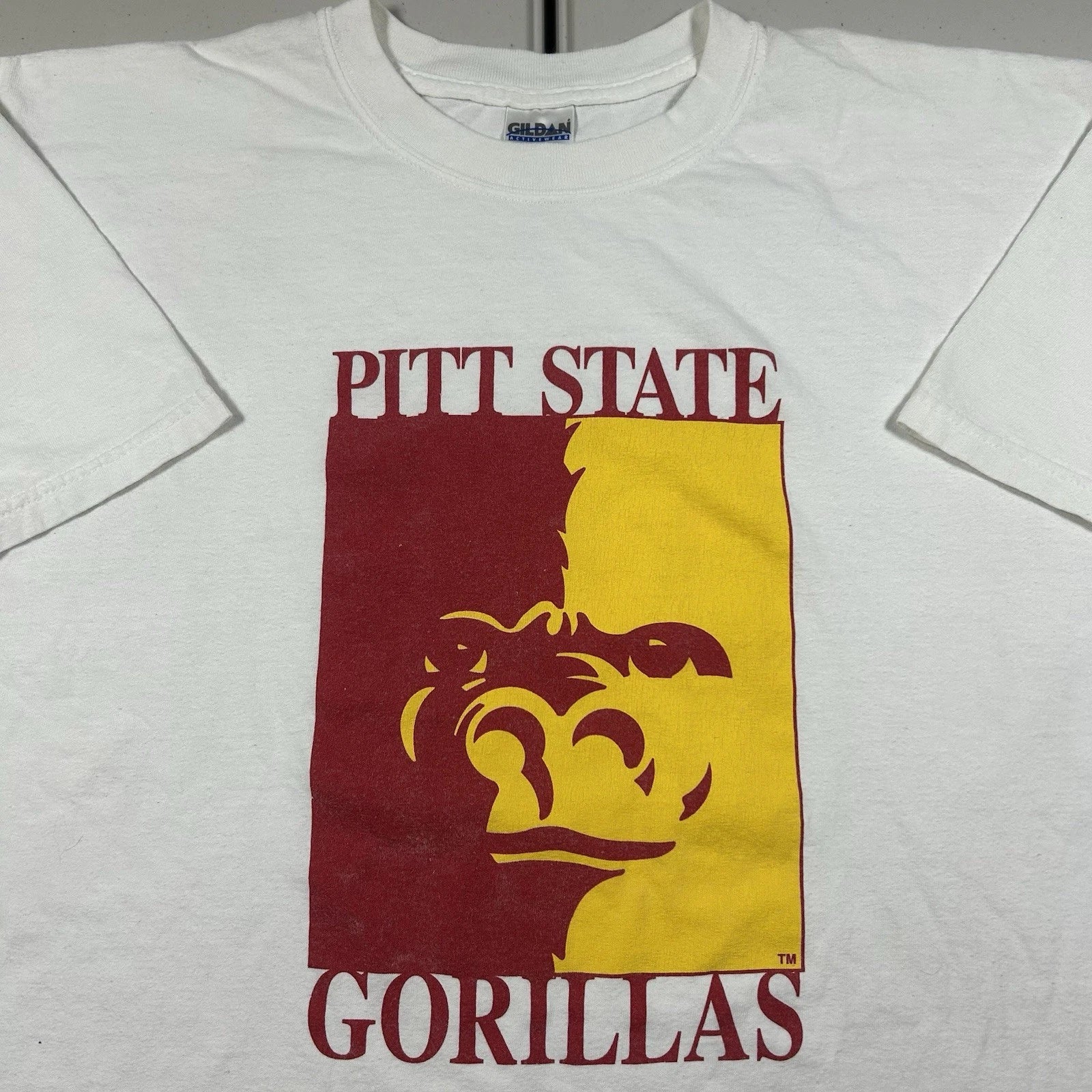 Vintage 90s Pittsburgh State Gorillas Graphic Shirt Men's Size XL College Uni