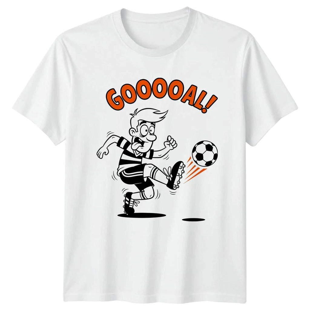Gooooal Mens T-Shirt Goal Celebration Soccer Fathers Day Gift For Him