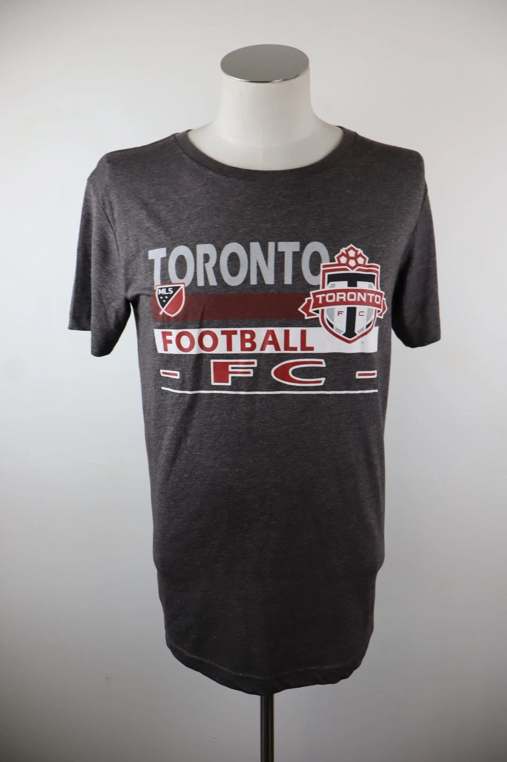 MLS Toronto FC Logo Graphic T-Shirt Men Regular Fit S Vintage Short Sleeve