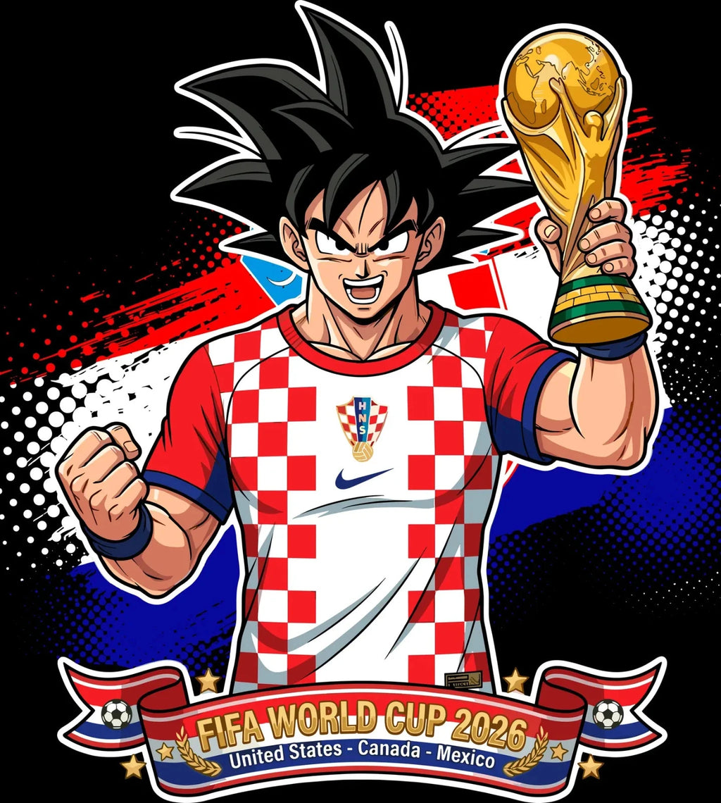 CROATIA  World Cup Football DTF Iron On Heat Transfer Unisex Soccer T shirt
