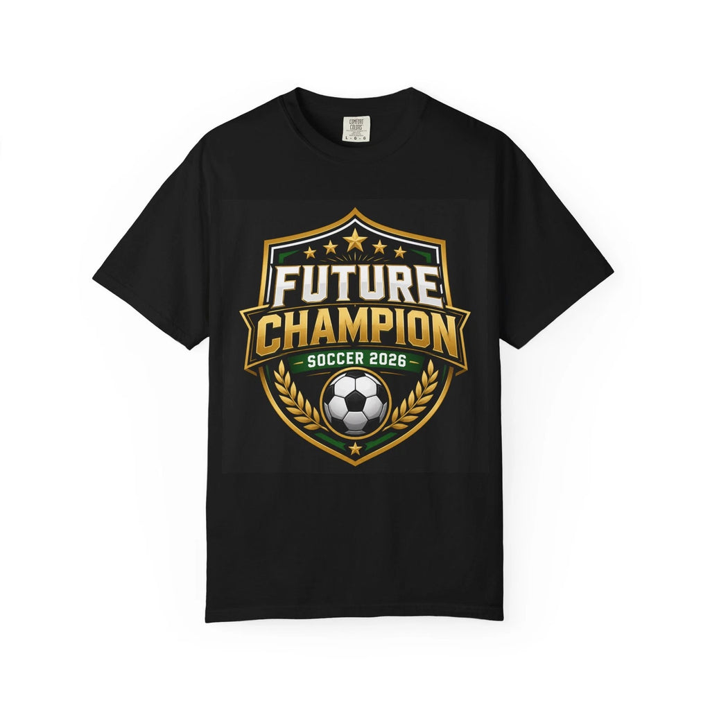 Future Champion Soccer 2026 T-Shirt | Youth Soccer Badge