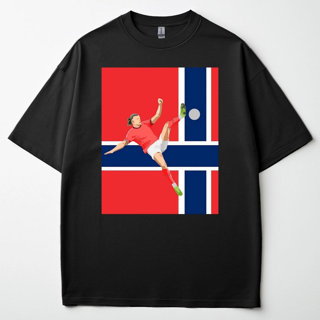 Erling Haaland Norway Shirt Soccer World Cup 2026 Fan Graphic Tee Football Gift