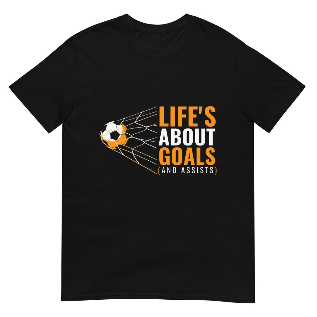 Soccer Shirt for Boys  'Life's About Goals'  Boys Soccer T-Shirt