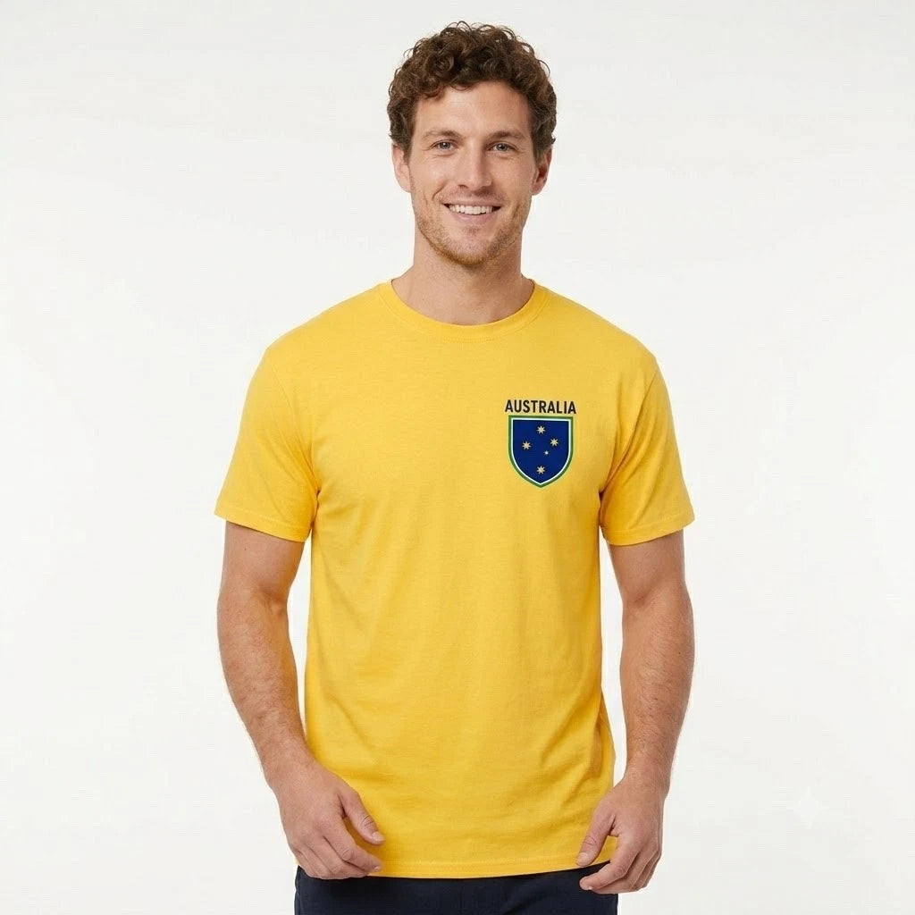 Australia World Cup 2026 T Shirt Mens Football Soccer Fan Australia Supporter