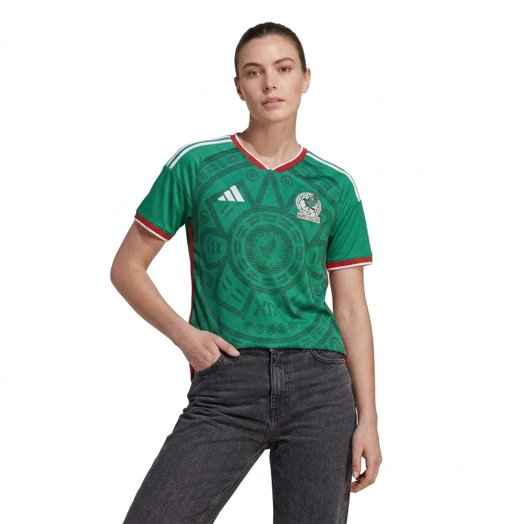Mexico Football Jersey 2026 Replica Soccer Shirt Men Women Green Fan Top
