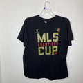 Mens XL Black MLS Cup 2018 Champions Atlanta United FC Short Sleeve Shirt
