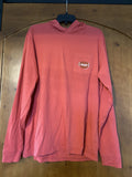 Men’s Medium Vineyard Vines Football Whale Design Long sleeve T-Shirt With Hood