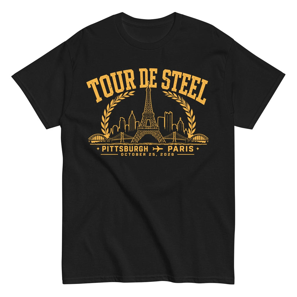 Tour De Steel: Pittsburgh to Paris 2026 Football Fan Skyline