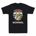 Born To School Funny Men's Tee Adult Games Play Video Forced To Vintage