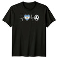 Argentina Soccer Heartbeat T-Shirt Argentina Soccer Gift For Him And Her