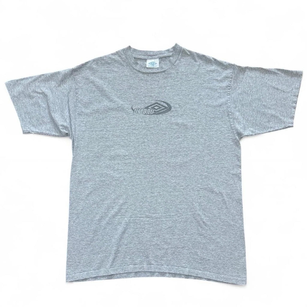 Vintage 90s Puff Print UMBRO Spellout Logo Retro T-shirt XL