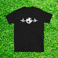 Soccer Pulse Heart Beat Sports Unisex Tee Shirt