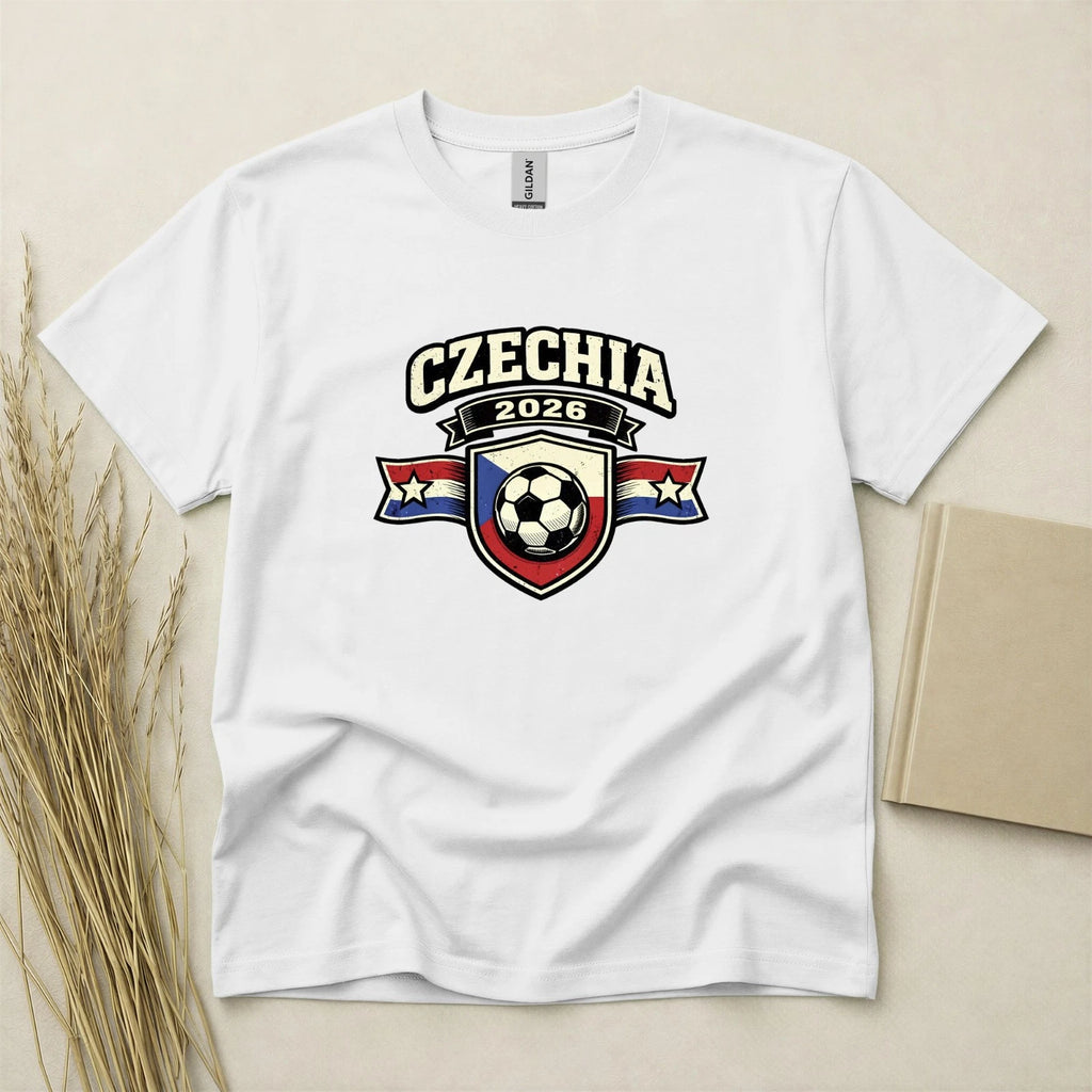 Czechia 2026 Football Fan T Shirt Soccer Supporters Gildan Cotton Family Top