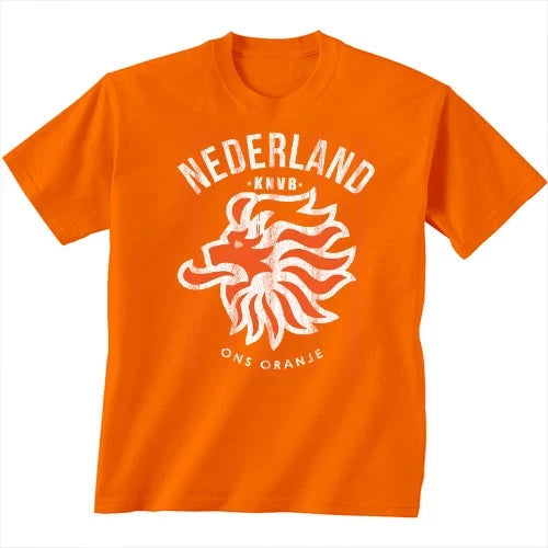 Netherlands Soccer Fan Made Graphic Multicolor Short Sleeves Unisex T Shirt