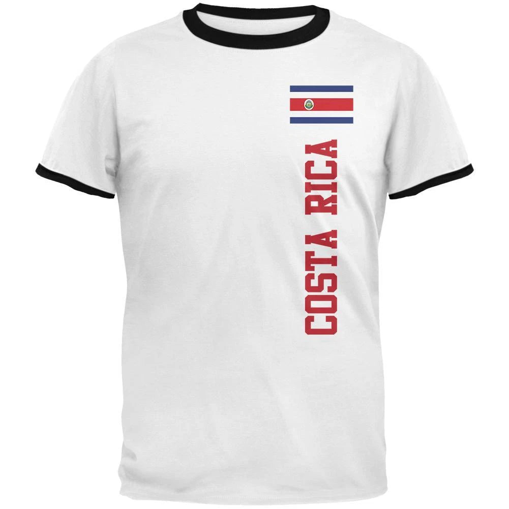 World Cup Costa Rica Mens Ringer T Shirt