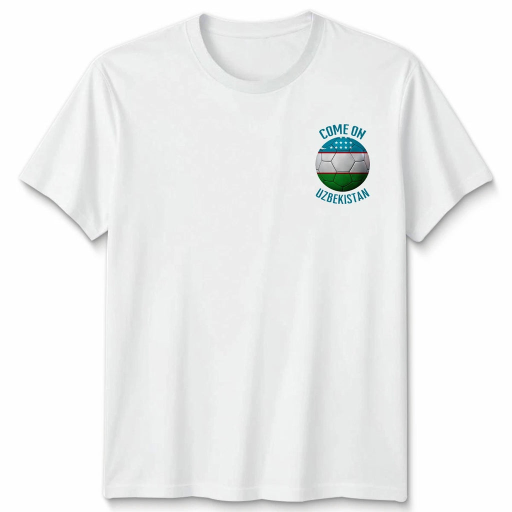 Come On Uzbekistan Football Unisex Kids T-Shirt Country Pride Soccer Tee #WC