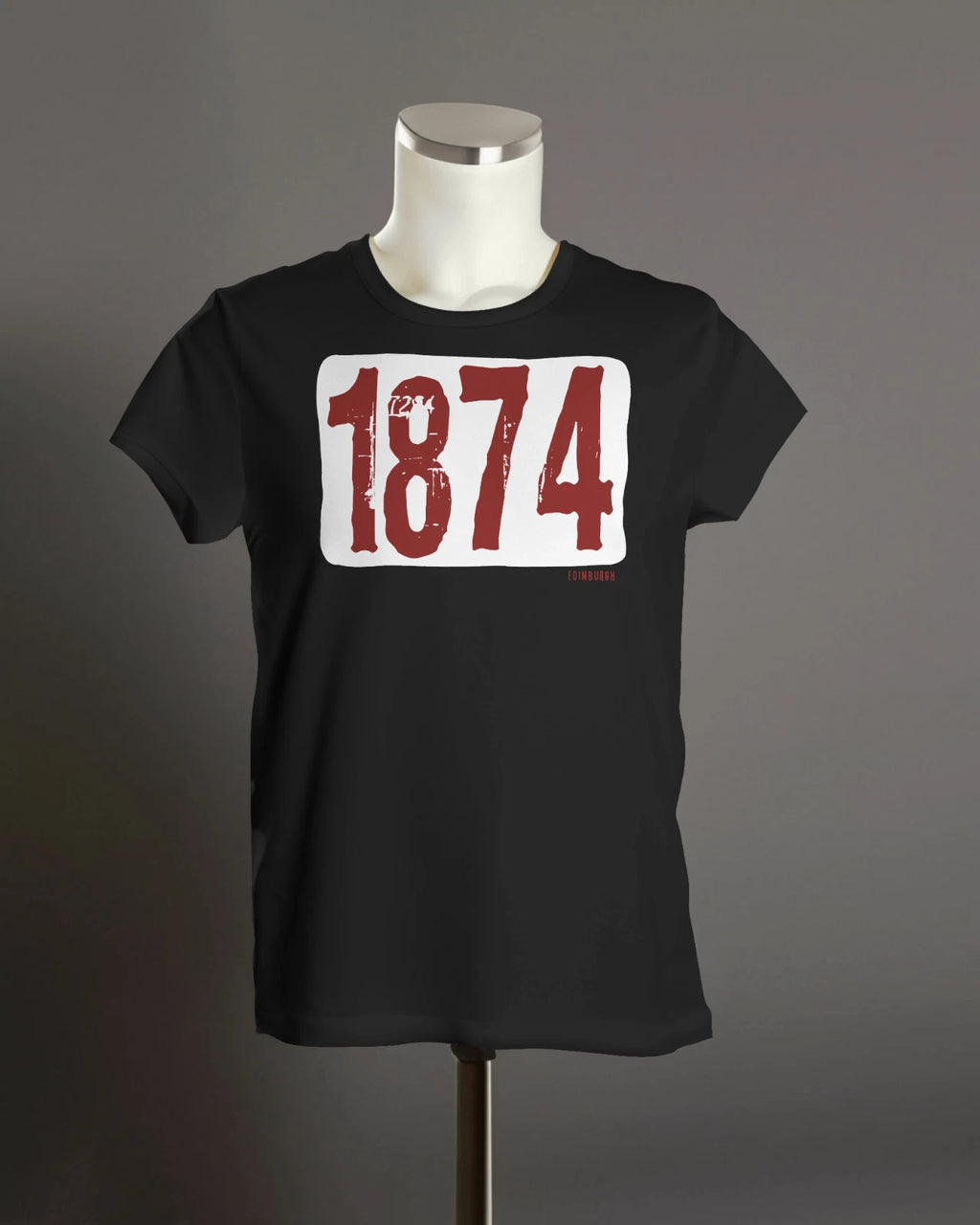 Hearts EDINGBURGH 1874 T-Shirt | Unisex Organic | Grunge