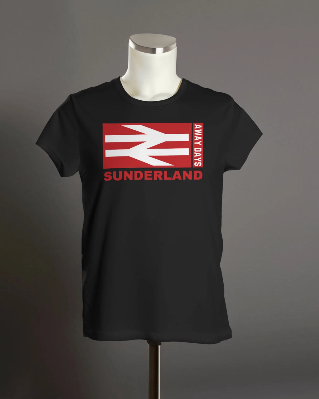 SUNDERLAND Away Days T-Shirt | Mackems Black Cats Tyne Wear Roker Seaburn