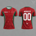 Morocco Football Shirt 2026 World Cup Team Shirts Polyester T-Shirts