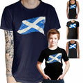 Scotland Flag T Shirt - Scotlish Saltyyre European Football Soccer Rugby Euros