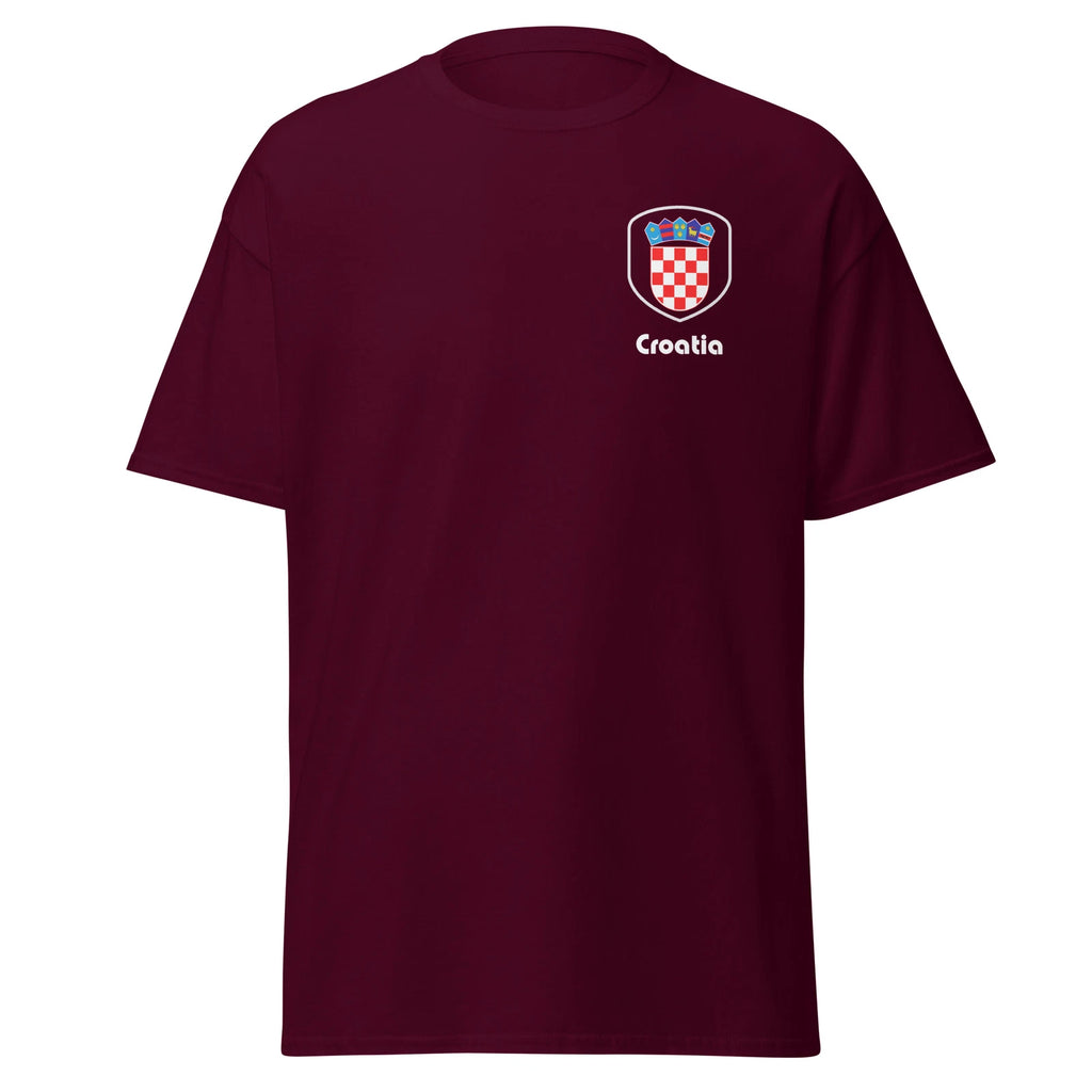 Croatia world cup soccer Tee,  Croatia qatar Football, World cup tshirt.