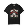 Legends Play Soccer 2026 T-shirt | Vintage Soccer Ball Team Tee