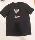 Inter Miami FC Men's Club Icon Pregame T-Shirt Training Jersey - Black Medium