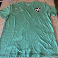 Gildan Size Large Green Custom Soccer Mom/Dad T-Shirt: