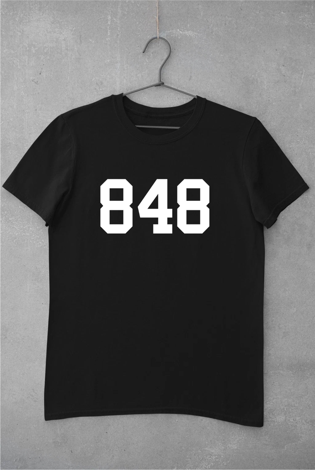 New Jersey Shirt, 848 Area Code, Middlesex, Somerset, Union, NJ