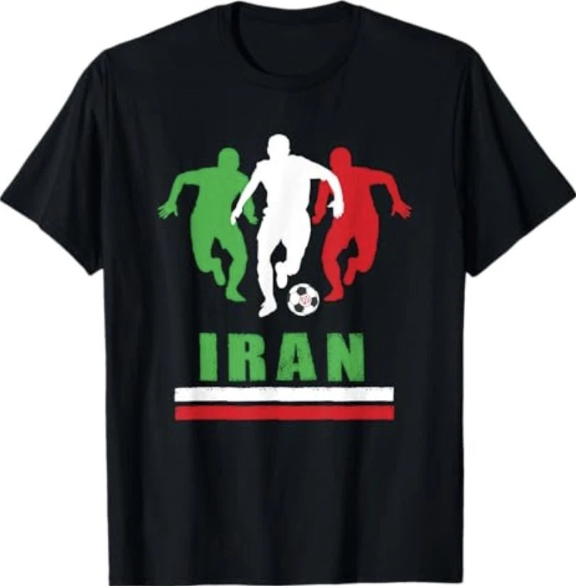 Iran Soccer Jersey Shirt Iranian Football T-Shirt
