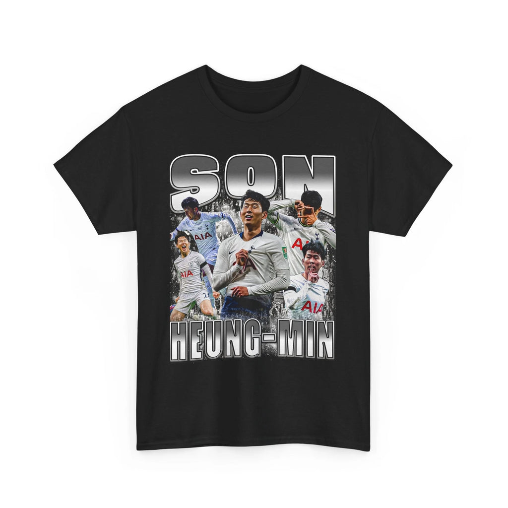 Son Heung-min Retro Vintage 90s Graphic T-Shirt, Tottenham Hotspur, Soccer Shirt