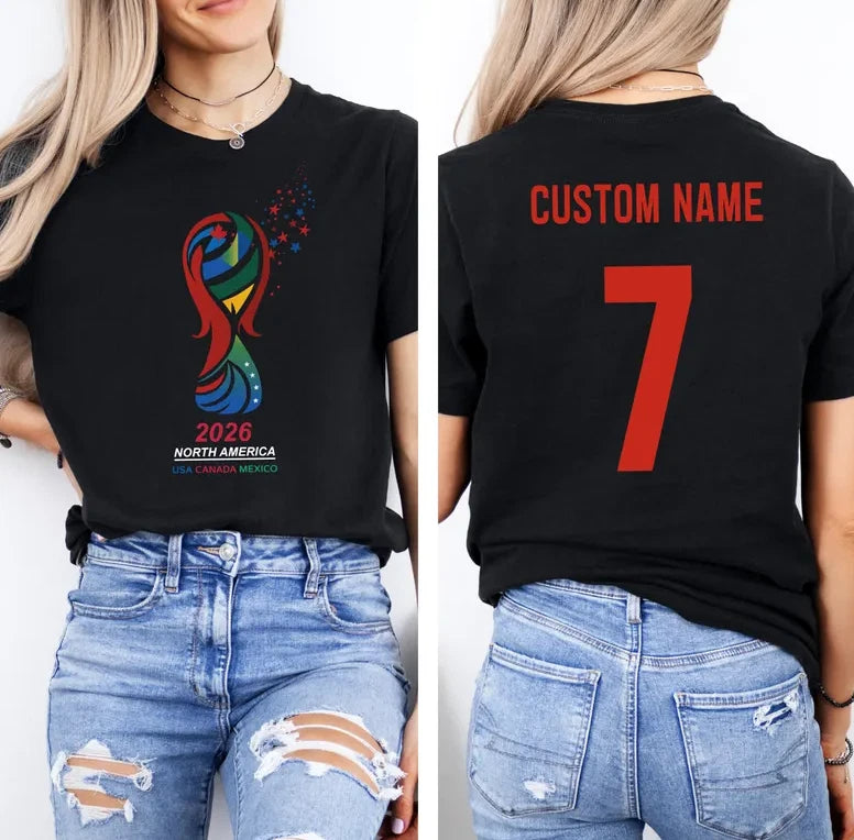 2026 World USA Custom T-Shirt – Political Soccer Cup Fan Tee