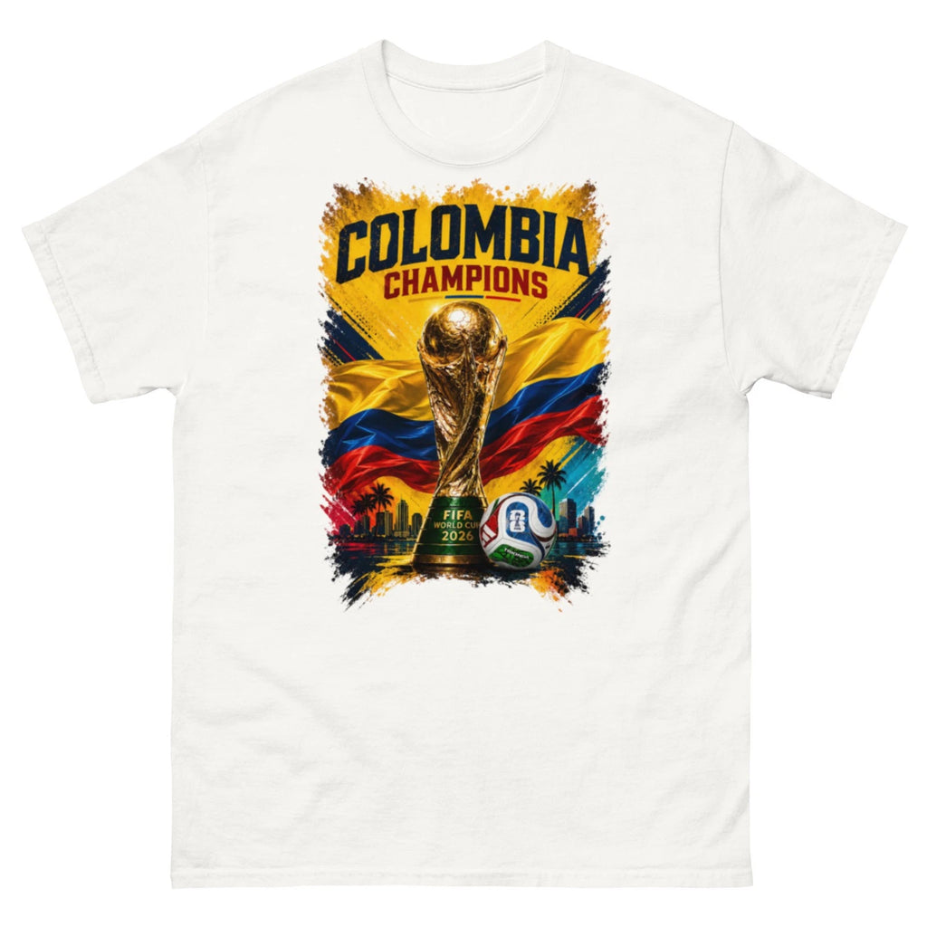 Colombia 2026 World Cup Soccer Fan T Shirt Miami Football Tee