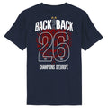PSG Men's T-Shirt 2 Stars 2026 League Jersey Football Football Champions - 4XL
