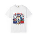 World Cup Dallas Soccer T-Shirt | Dallas Skyline Football Tee
